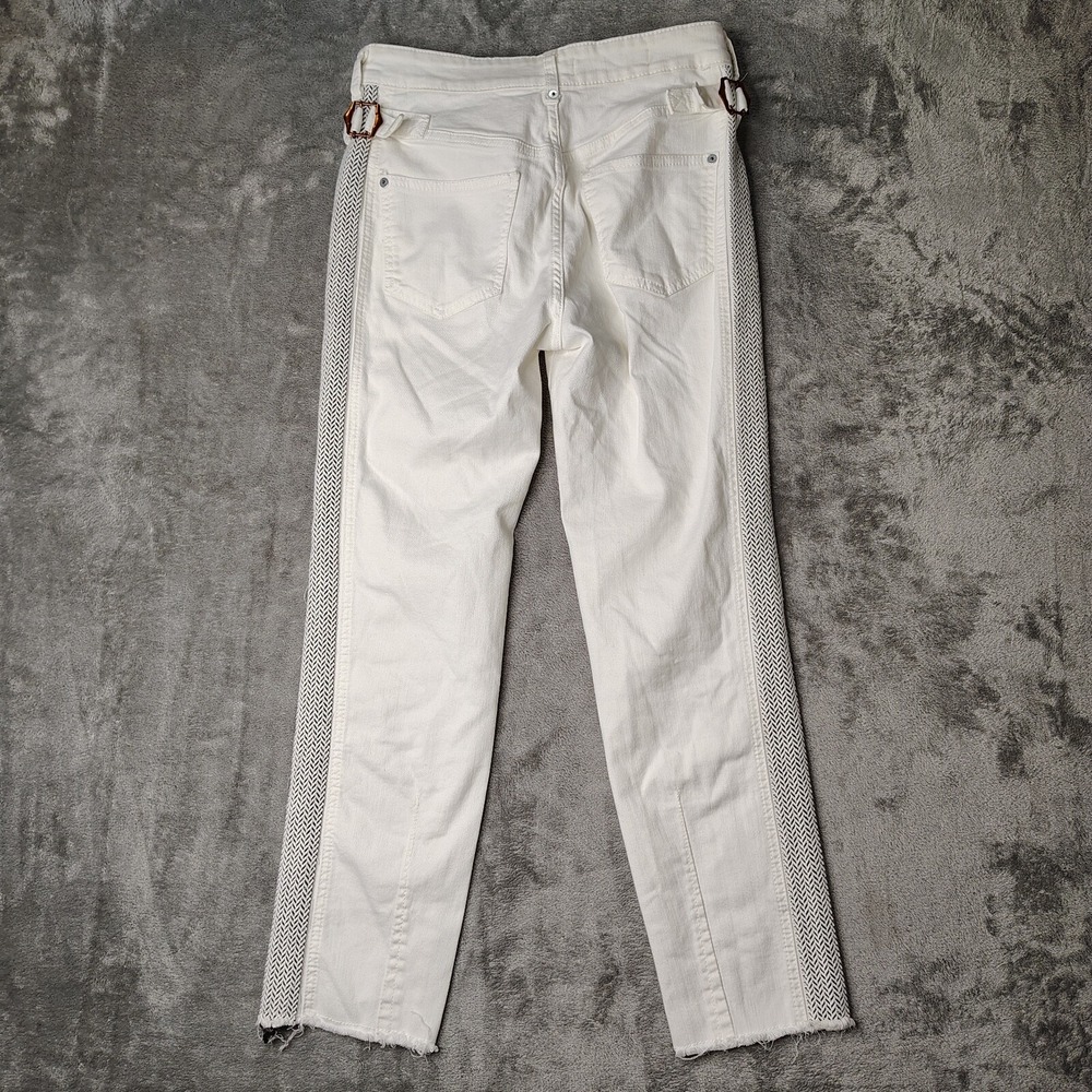 Pilcro Letterpress Jean Women 25 Ultra High-Rise Side Striped Slim Anthropologie